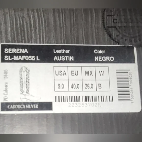 Serena Austin Black Leather Boots - Picture 2 of 6